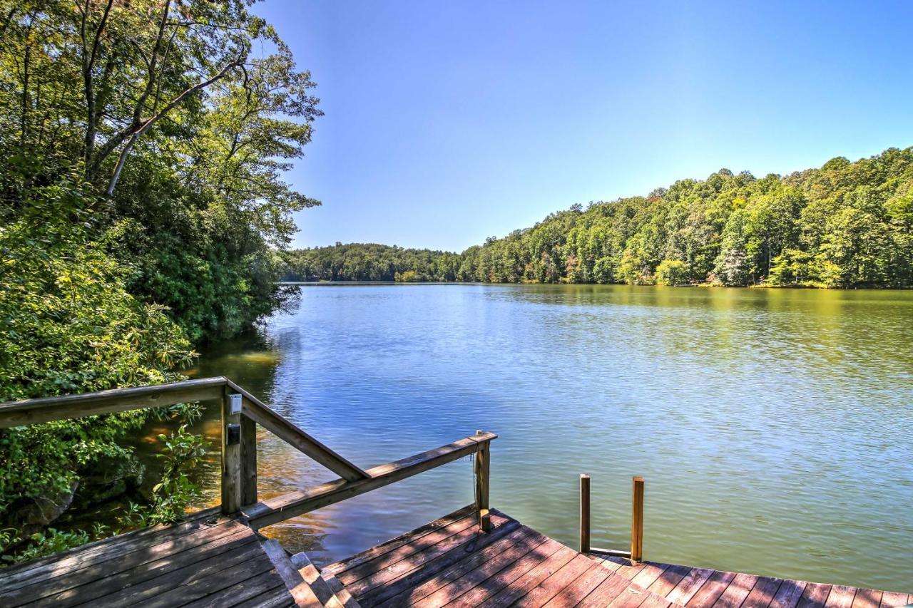Lakefront Mountain Rest Cottage With Gas Fireplace! Walhalla Eksteriør bilde