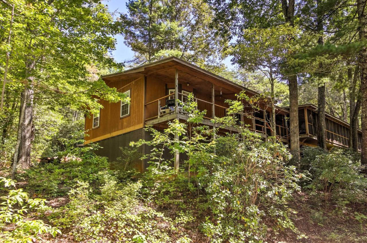 Lakefront Mountain Rest Cottage With Gas Fireplace! Walhalla Eksteriør bilde