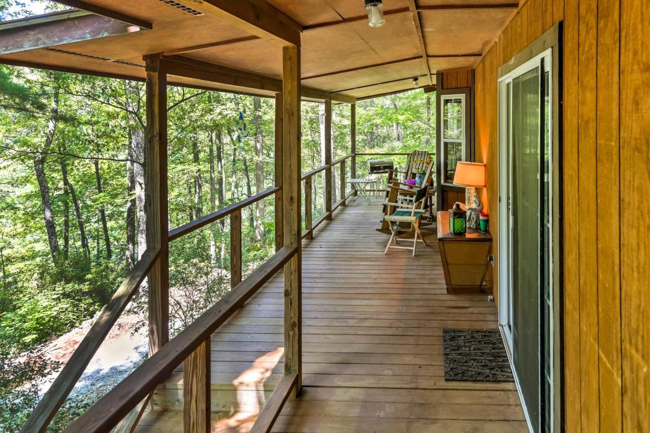 Lakefront Mountain Rest Cottage With Gas Fireplace! Walhalla Eksteriør bilde